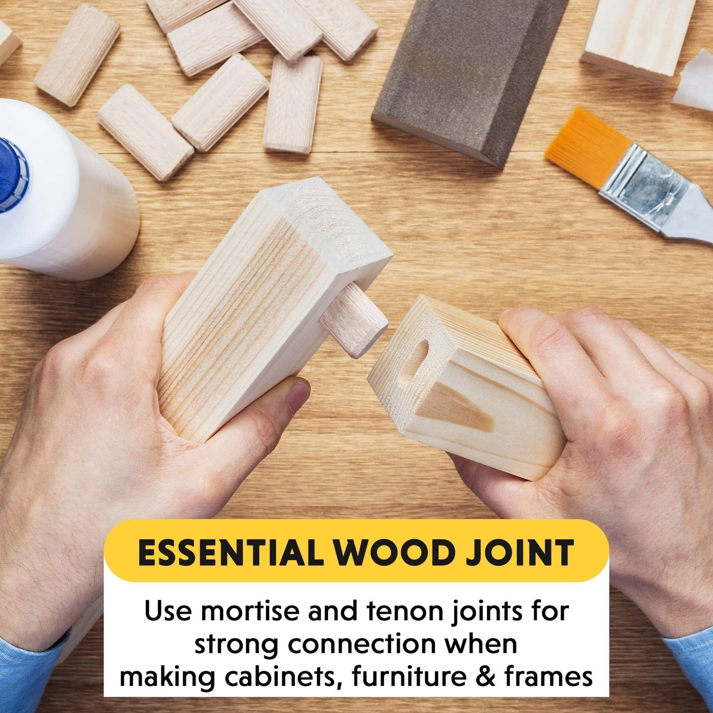 Mortise and Tenon Jig - 1/4" 3/8" 1/2"