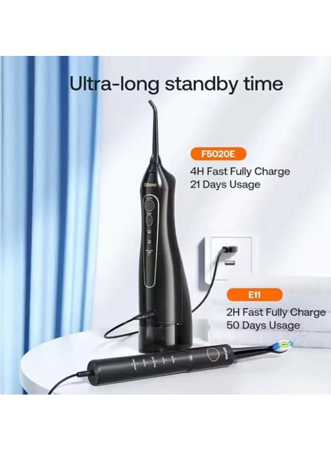 E11-F5020E - 2-in-1 Water Flosser 5 Brushing Modes 3 Flossing Modes