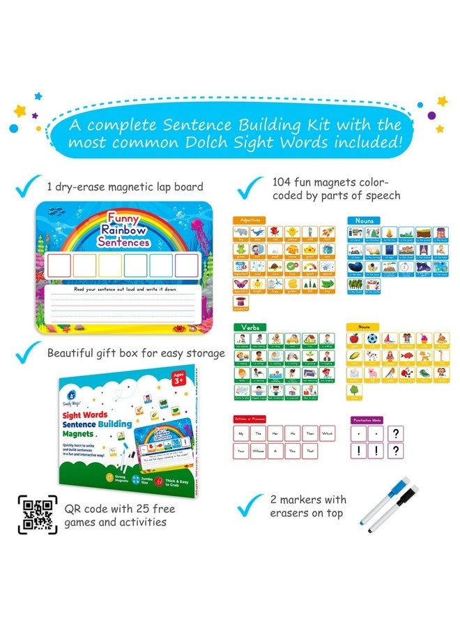 Sentence Building Kit - 3+ Years 105.0 pieces