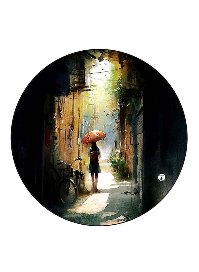 Woman Printed Mouse Pad