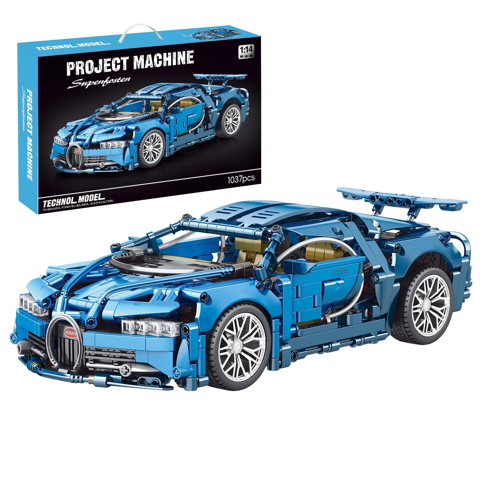 IBLOTIME Technic Car Building Set - 1037 pcs