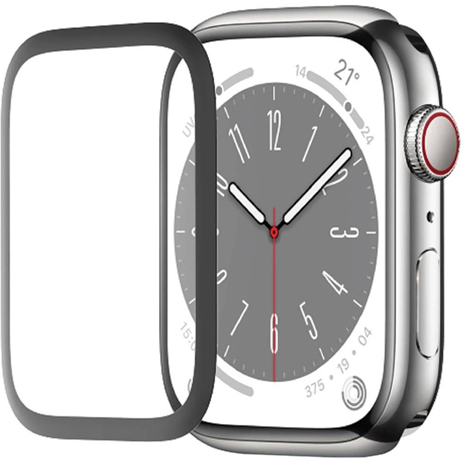 blupebble Screen Protector for Apple Watch - 44mm/45mm