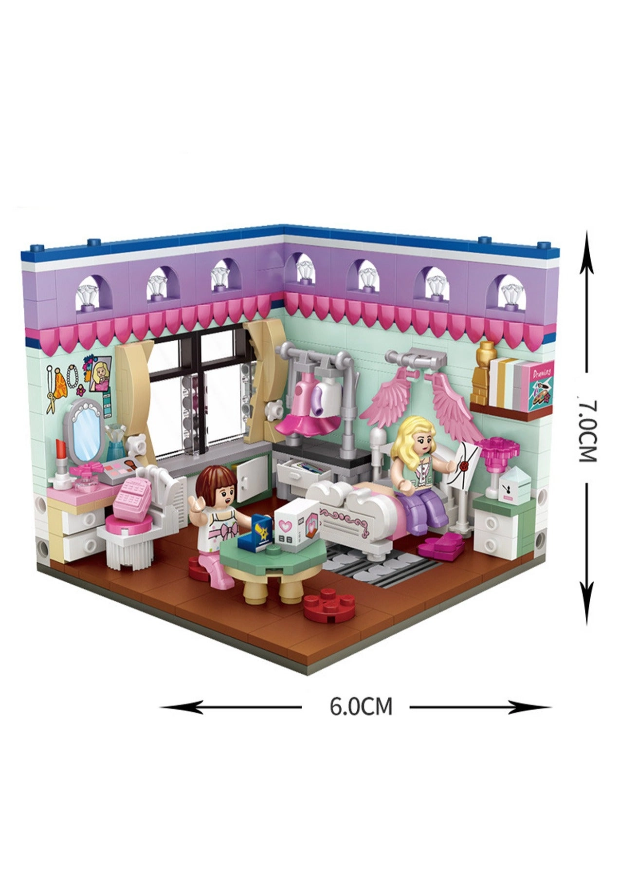 Bedroom Model Set - Bedroom 471pcs