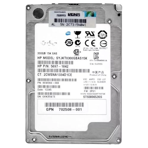 (Refurbished) Savvio 2.5" 15000rpm 64MB SAS 6Gb/s (9SW066-088) - 300GB