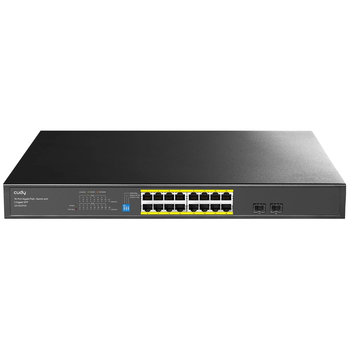 Shenzhen Cudy Technology Co., Ltd. GS1020PS2 16-ports