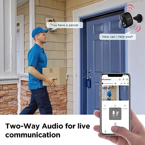 Outdoor Wireless Security Camera 2K