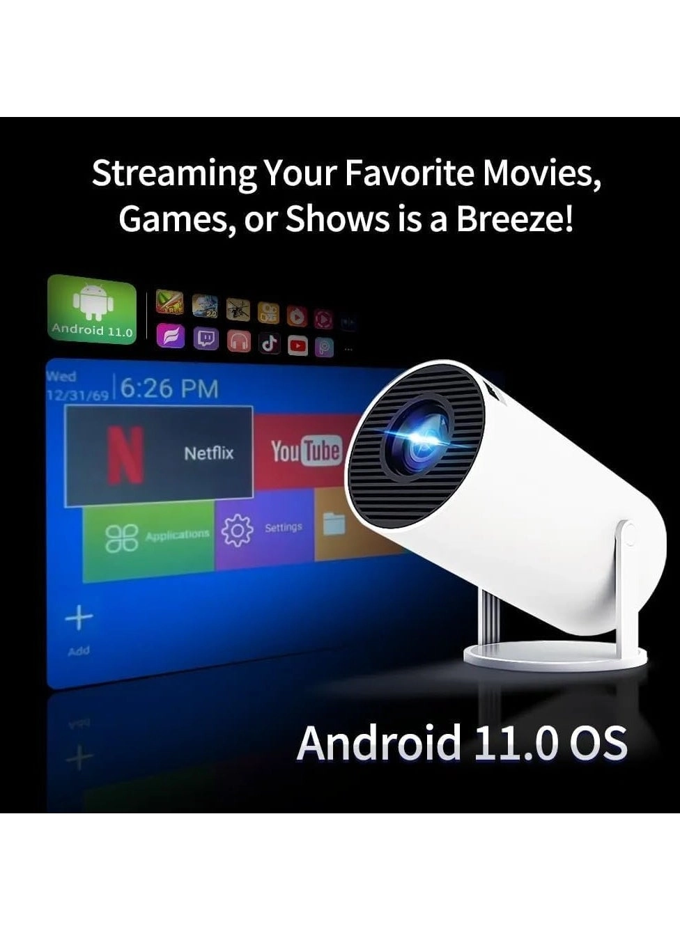 HY300 200 ANSI lumens