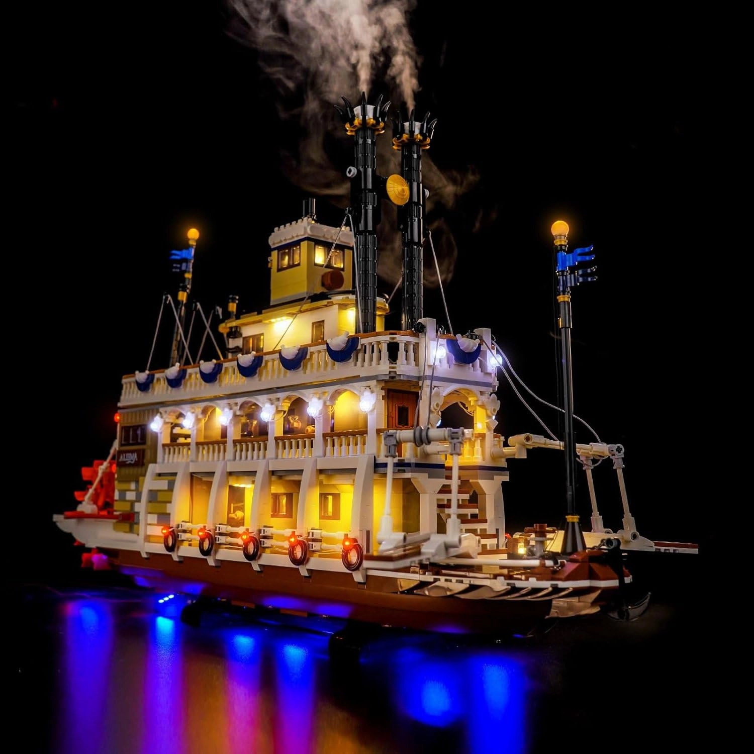 DALDED Light Kit for LEGO Ideas River Steamboat 21356