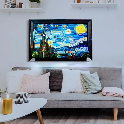 Light for LEGO 21333 Vincent-Gogh The Starry-Night - 3mm Acrylic