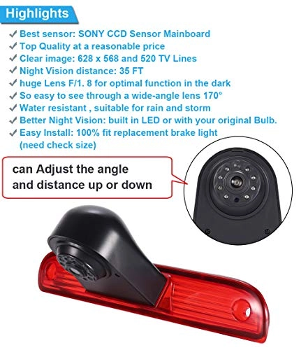 Reversing Camera - Night vision 628 x 586 pixels