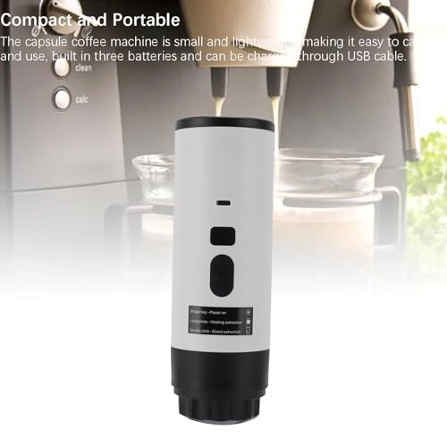 Portable Capsule - USB Cordless Built-in Battery