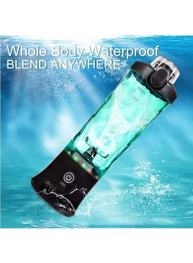 Portable Blender - USB Rechargeable BPA Free Travel Lid