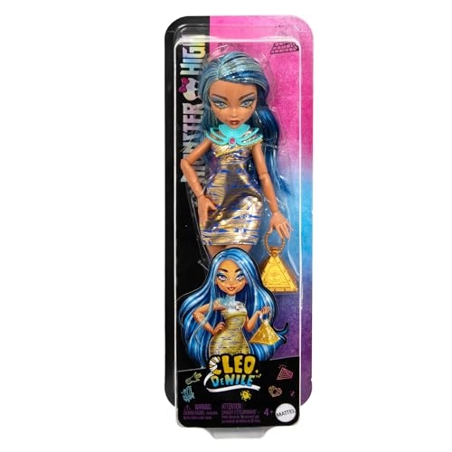 Cleo De Nile Doll - 11 points of articulation Gold Dress Ages 4+