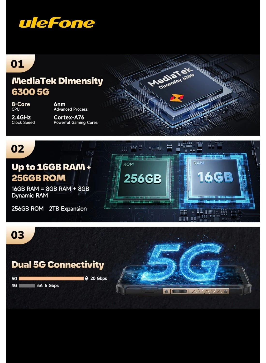 Armor x16 pro 8GB 256GB