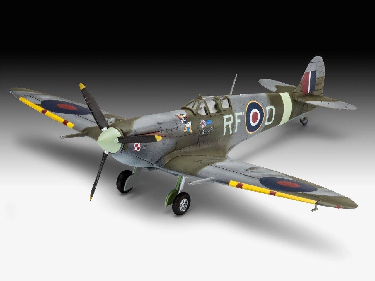 Supermarine Spitfire Mk.Vb - Unbuilt/Unpainted Model Kit (63897) - 1:72