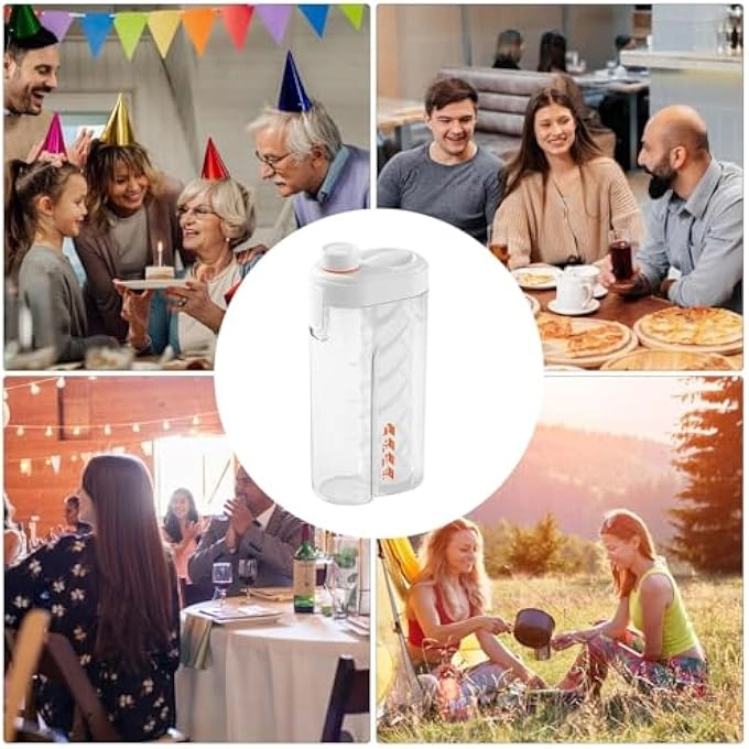 Portable Cold Brew - 350 Mesh LeakProof Measurement Scale