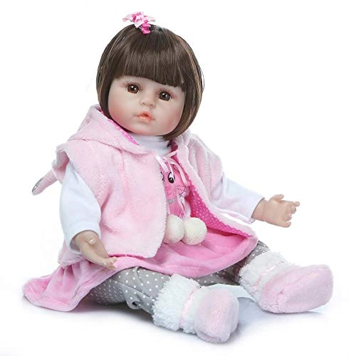 Reborn Baby Doll - 55cm/22in Soft Silicone Dressed