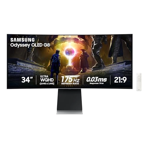 Odyssey G85SD LS34DG856SNXZA - 34 inch 3440 X 1440