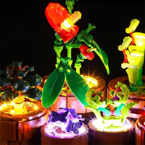 LED Lighting Kit for LEGO lcons Tinjy Plants 10329