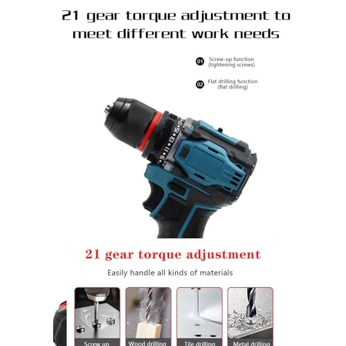 Electric Drill - 21V 1300mAh