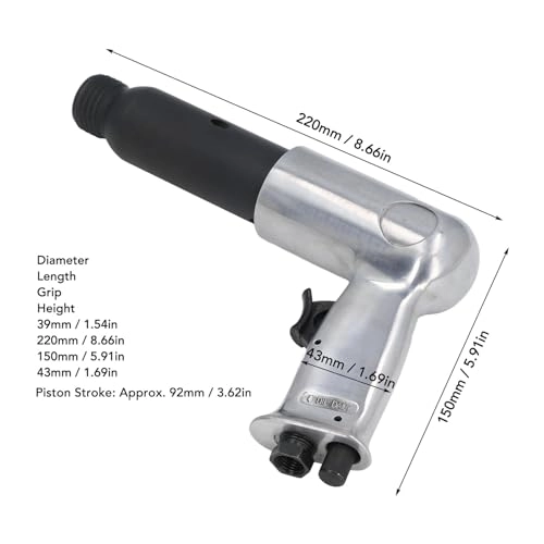 Pneumatic Hammer - Aluminum Alloy Body Reinforced Cylinder