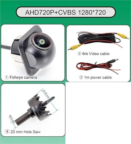 Backup Camera - Night vision 648*488 pixels