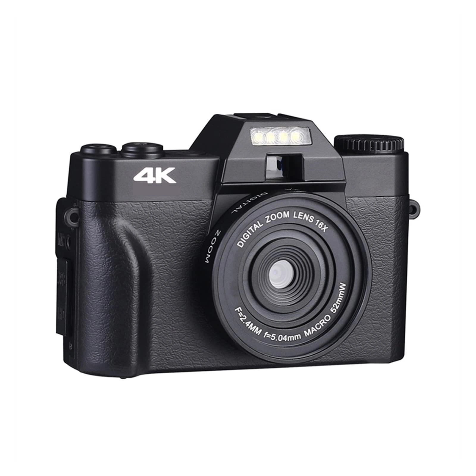 YDEDKY Digital Camera - 4K 30FPS 120FPS