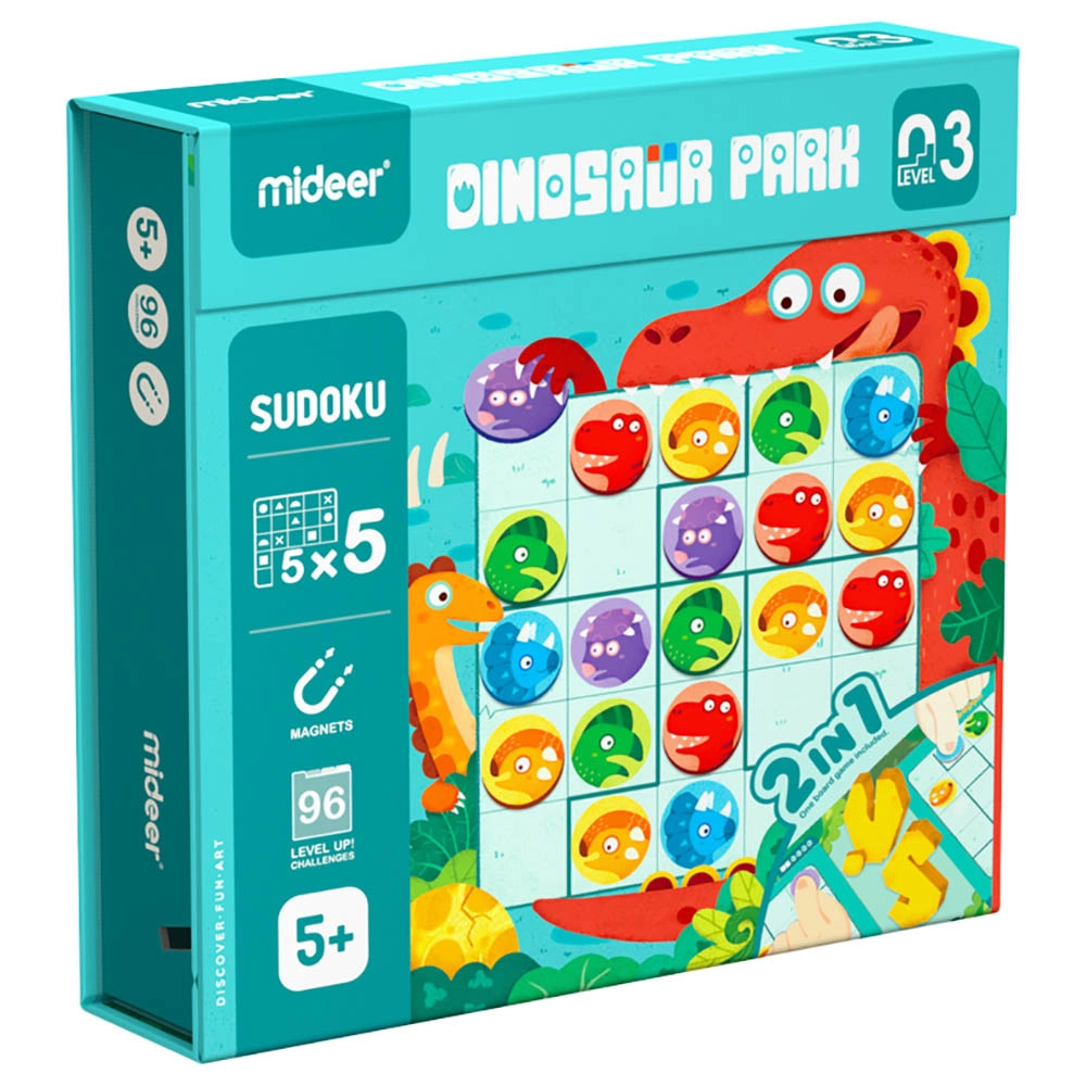 Dinosaur Park Sudoku Game - 5+