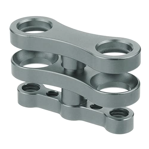 1" ball clamp - Aluminum Standard Gray