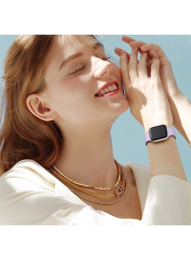 Lerobo 12 Pack Slim Watch Band for Apple Watch