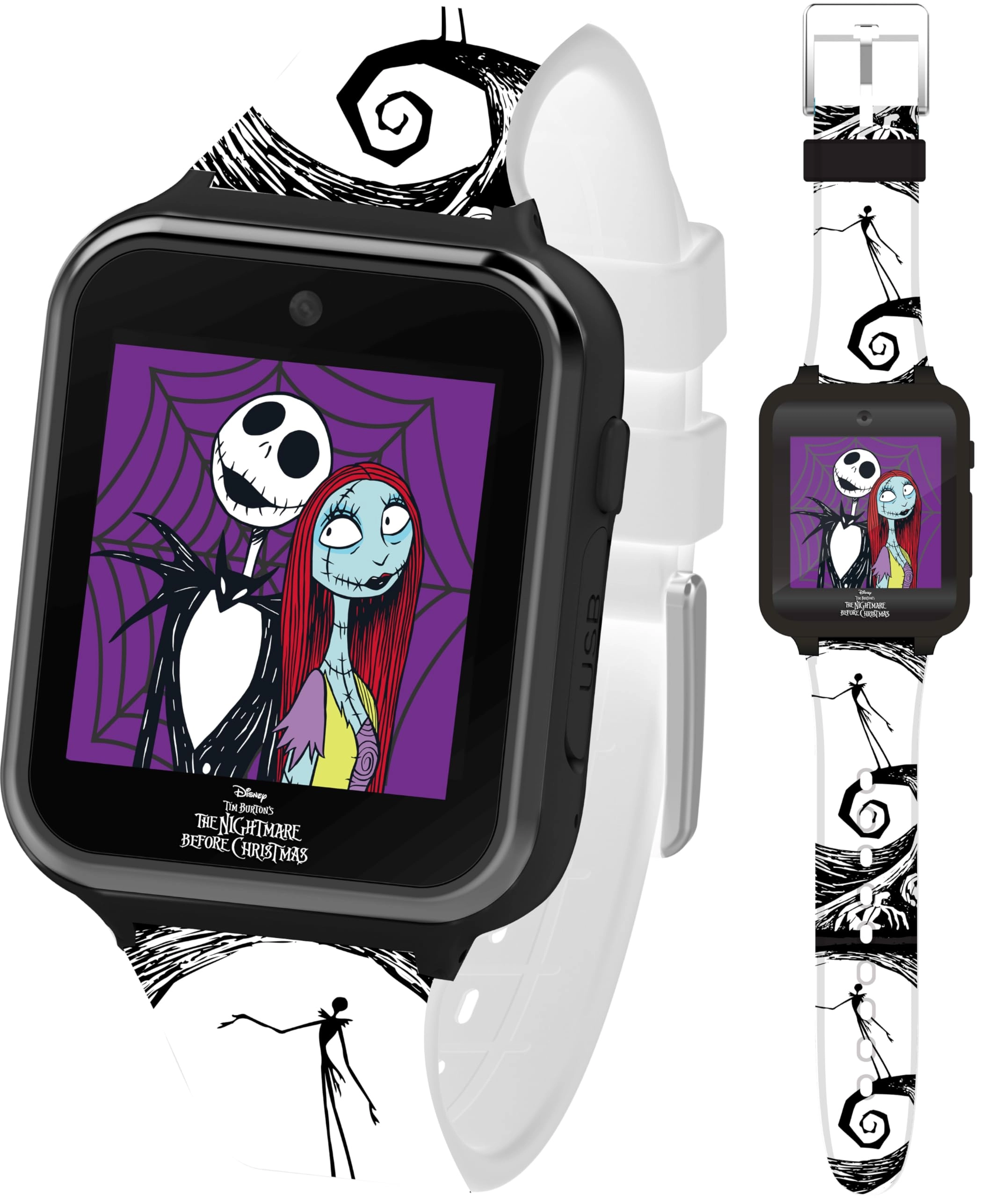 Accutime Watch Corp. Nightmare Before Christmas Smart Watch 40mm