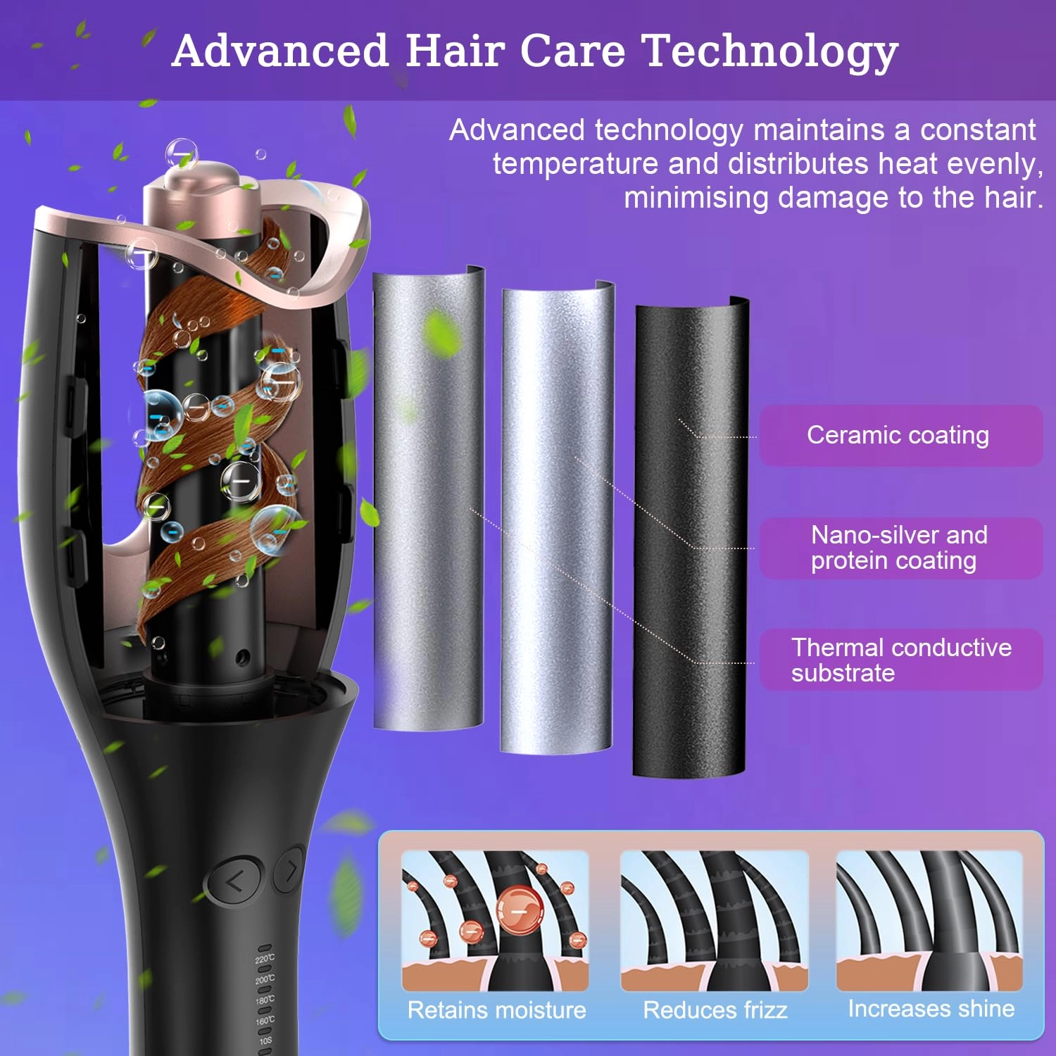 Automatic Rotating Curling Iron