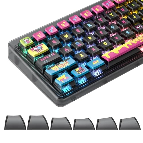 Pudding Keycaps - 120 keycaps ASA Profile PBT Dye-Sublimation