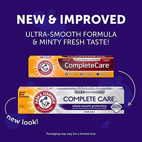 Complete Care Fluoride Fresh Mint Toothpaste Adult 6 Oz (Pack Of 6)