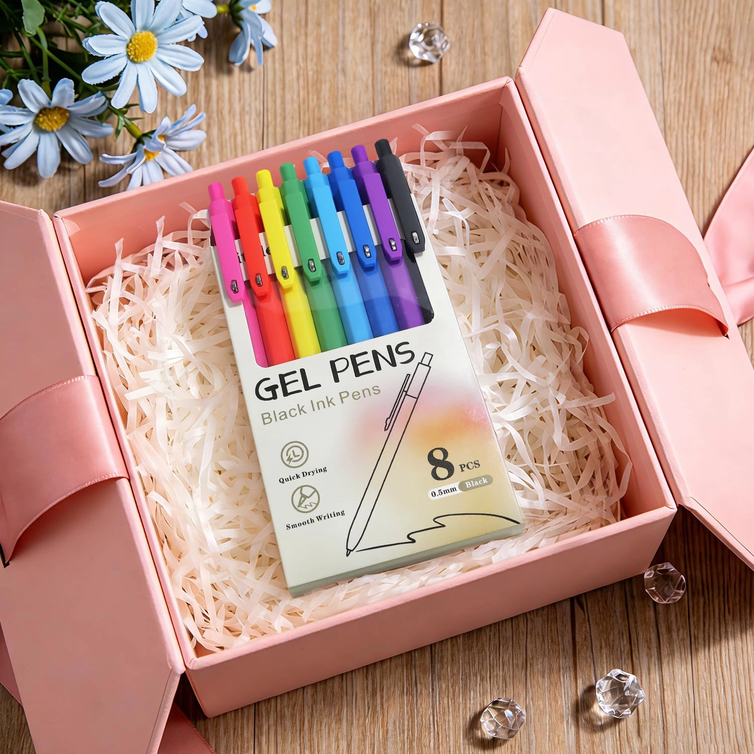 Aesthetic Pens - 8 Pcs 0.5mm