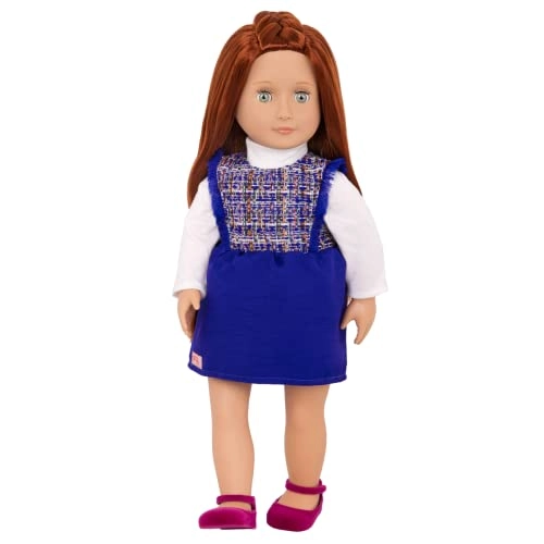Lenaya Fashion Doll - 18-inch Plastic Red Hair Ages 3+