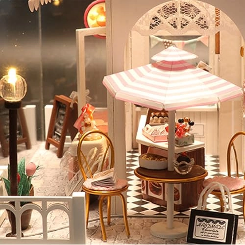 Miniature Dollhouse Kit - Wood Assembly Required