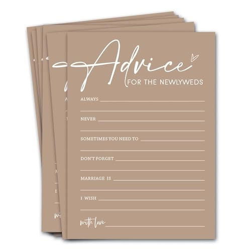 Bridal Shower Games Cards - 25 pieces Adult