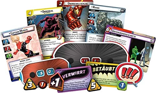 Marvel Champions: 1. Grundspiel - Card Game (German)