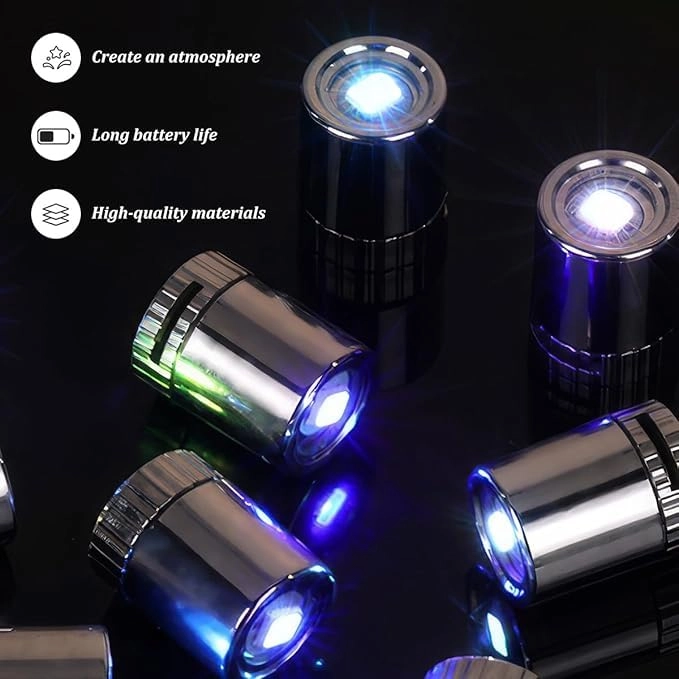 Mini LED Lights - 10 Pcs Green Battery Operated