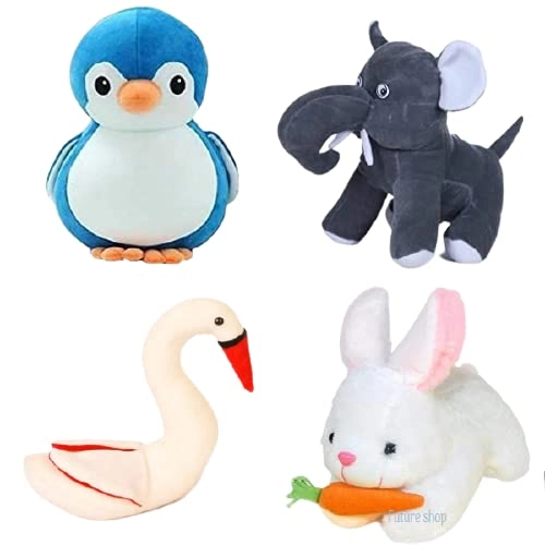 future shop Penguin - 30 cm + Elephant + Duck + Rabbit