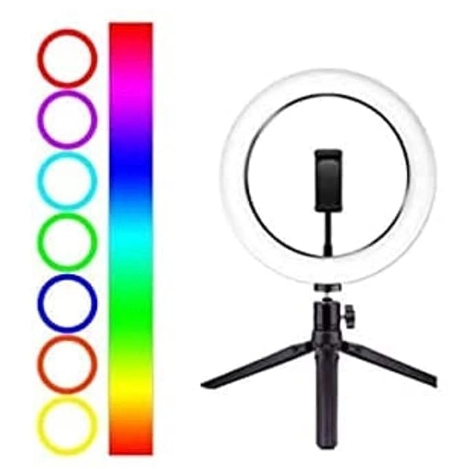 Geeta Enterprises Ring Lamp - RGB Fill Light Mobile Phone Live Streaming