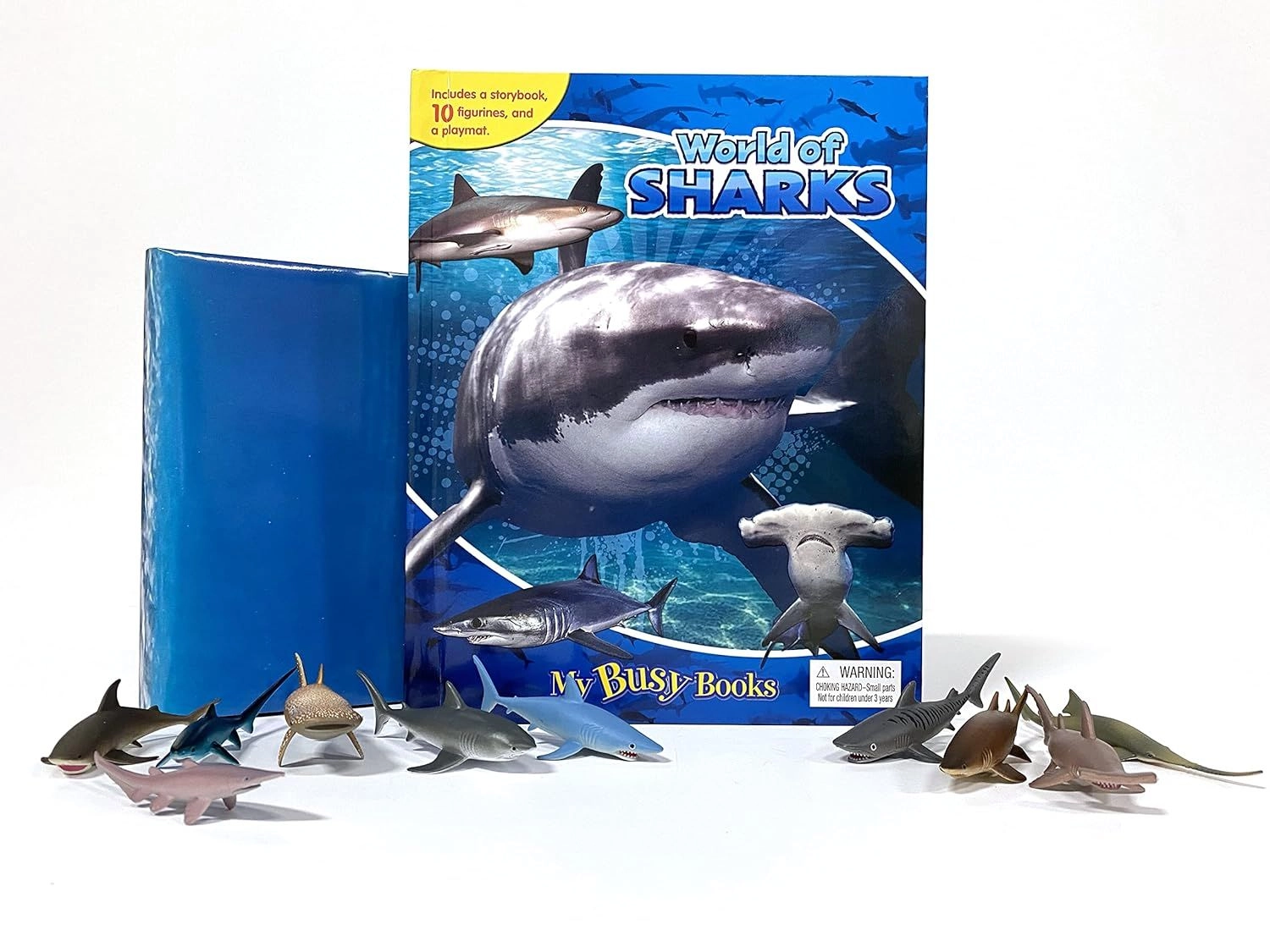 Phidal World of Sharks My Busy Board Book - 3 years+