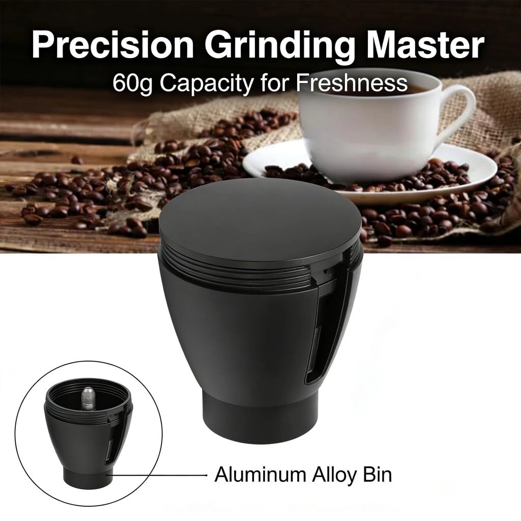 Grinder Bean Bin - 60g Aluminum