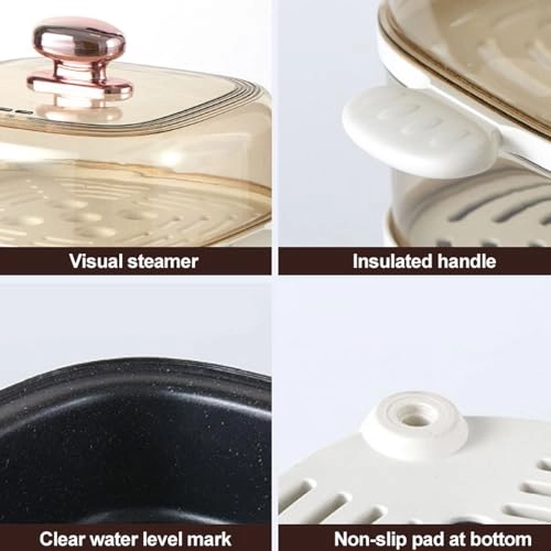 Electric Food Steamer - 2.5L+4L+4L