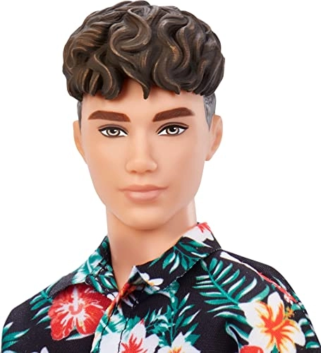 Ken Doll - Fashionistas Brunette Cropped Hair Ages 3+