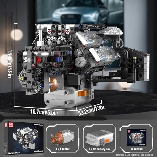 W12 Engine (10230) - 12-Cylinder Working