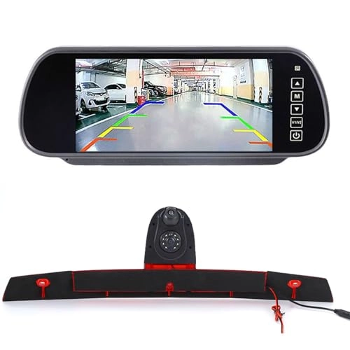 HD IP68 Rear View Camera - Night vision 1280x 720 pixels + 7'' Monitor