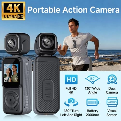 Thumb Action Camera - 4K 32GB