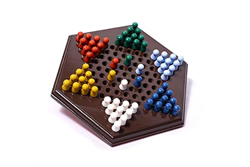 Chinese Checker Board - Wooden Hexagon